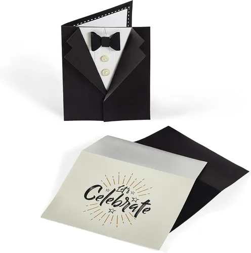 Vista 3 de ASTRODESIGNS™ Cartulina de colores, 8.5 x 11 pulgadas, 65 lb/176 gsm, negro, 6 paquetes individuales de 50 hojas, 300 hojas en total (91333-01)