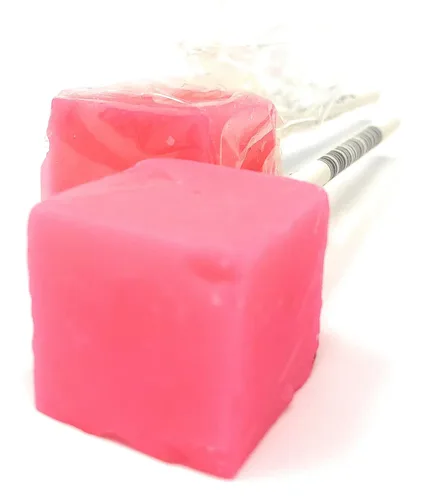 Vista 27 de Chupetas de Caramelo Duro en Cubo: Paquete de Chupetas con Sabor Envueltas Individualmente por Espeez - Paletas Cuadradas de Fiesta Estilo Antiguo