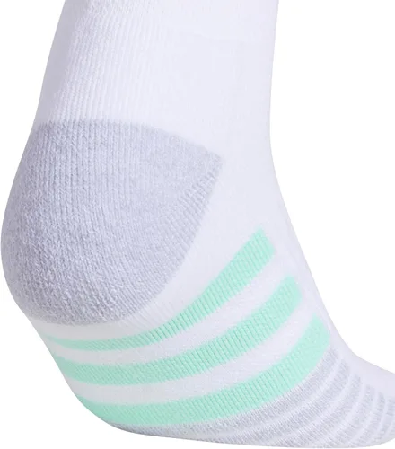 Vista 5 de adidas Calcetines de cuarto acolchados para mujer (3 pares) Ajuste sobre el tobillo con compresión del arco