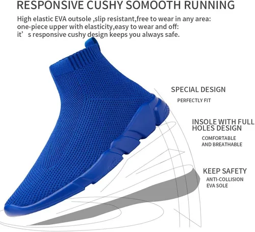 Vista 6 de VAMJAM Zapatos deportivos para hombre, ligeros, transpirables, cómodos, modernos, para caminar