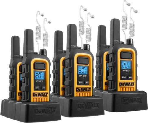 Vista 11 de DEWALT DXFRS Walkie Talkie Radio de 2 vías, 1 W