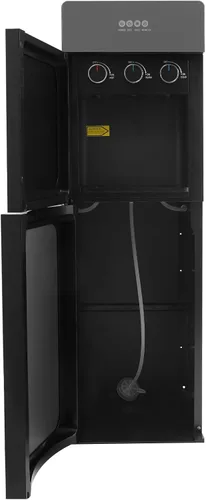Vista 8 de Dispensador de agua para botella de 5 galones, dispensador de agua fría y caliente de carga inferior, fuente de agua de 3 temperaturas, dispensador