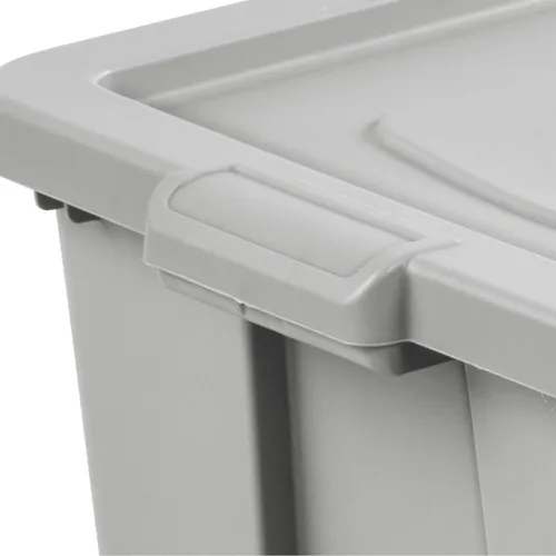 Vista 8 de Sterilite Latching Tuff1 - Recipientes con tapa, 30 galones, paquete de 8