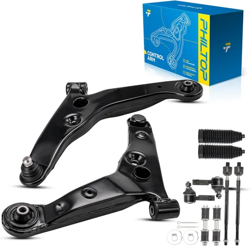 Vista 164 de PHILTOP 6 piezas de brazo de control delantero inferior con barra estabilizadora de rótula para Nissan Rogue 2014-2020 Rogue Sport 2017-2022 Qashqai