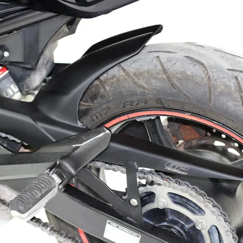 Vista 2 de GP Kompozit Guardabarros trasero negro compatible para Yamaha XJ6 2011-2016