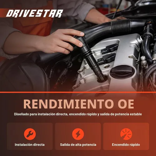 Vista 5 de [Usado] Bobina de encendido UF504 compatible con Dodge Ram 1500/2500/3500 Challenger Charger Magnum Durango 2006-2018 Jeep Grand Cherokee Commander