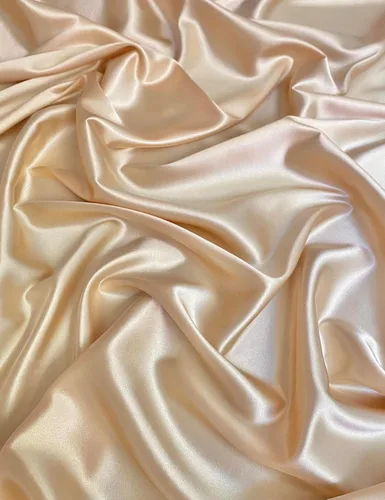 Vista 10 de Yard - Tela de satén sedosa elástica de alta calidad - Tela para vestidos y faldas - Suave como la seda, brillo metálico, ideal para bodas y diseño