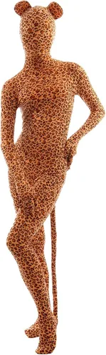 Vista 2 de Body Zentai de cuerpo completo de elastano para hombre y mujer