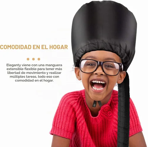 Vista 4 de Accesorio de capó para secador de pelo, tapas ajustables para secador