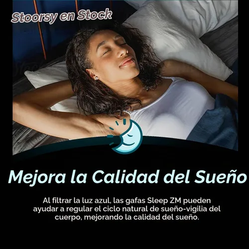 Vista 3 de Sleep ZM Blue Light Blocking Glasses - Sleep + Eye Strain Help Women + Men Montura Aviator - Lente Amarilla Adapt