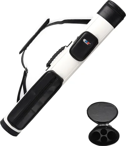 Vista 20 de GSE Games & Sports Expert Estuche de transporte para taco de billar duro de lujo 2x2, estuche para taco de billar, accesorios de billar