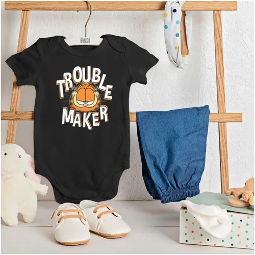 Vista 3 de Brisco Brands Garfield - Mameluco para bebé con dibujos animados para niños o niñas