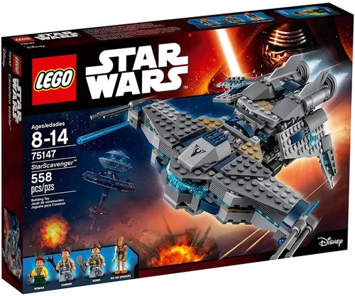Vista 4 de Juguete Star Wars StarScavenger 75147 Star Wars LEGO
