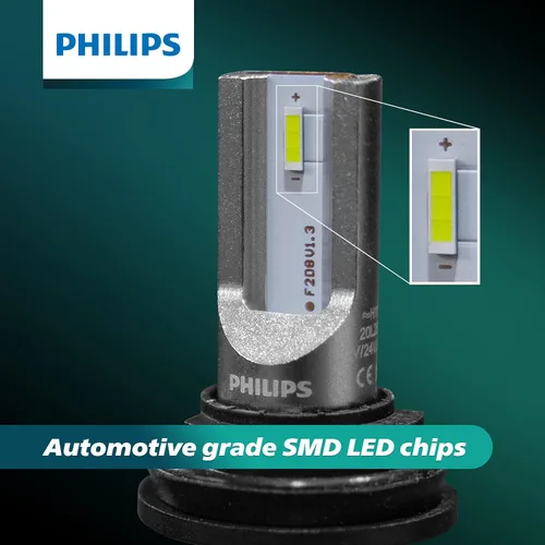 Vista 10 de Philips UltinonSport H8/H16 Bombilla LED para Luz Antiniebla y Faros de Motos y Vehículos Deportivos, 2
