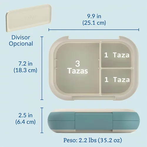 Vista 7 de Bentgo Chill Max - Lonchera XL a prueba de fugas - Paquete de hielo incluido mantiene la comida fría; capacidad de 5 tazas para adultos y mayores