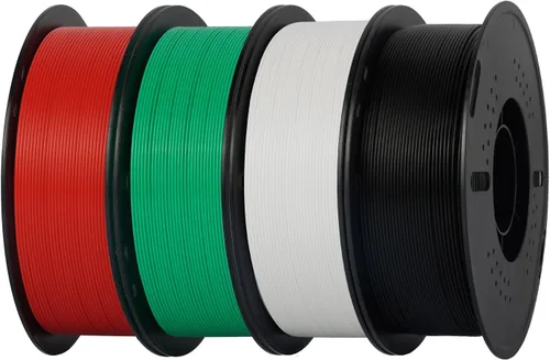 Vista 37 de Kingroon PLA - Filamento para impresora 3D, 10 carretes, precisión dimensional de +/- 0.02 mm, carrete de 10 kg (22 libras), 1.75 mm, 5 negro + 5