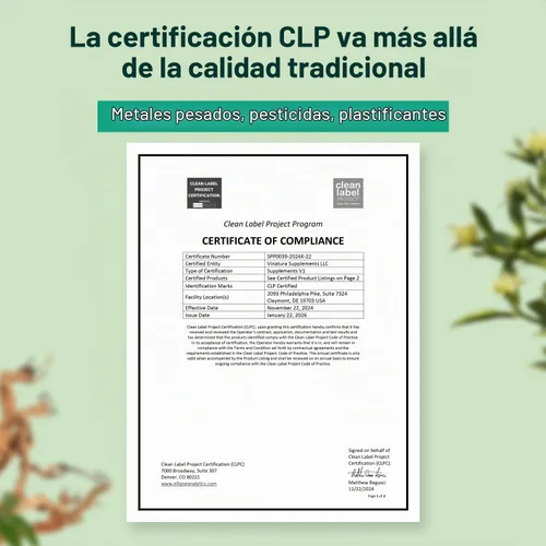 Vista 7 de VINATURA Akkermansia Probiótico - Suplemento Akkermansia Munciniphila, Suplemento GLP-1 - 60 Cápsulas