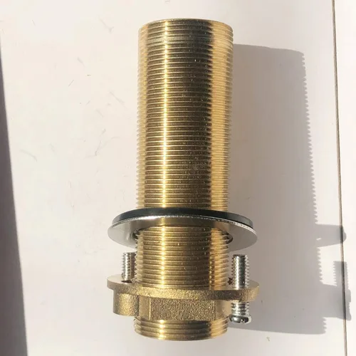 Vista 2 de Vástago de extensión de montaje de grifo de 4 pulgadas para cubierta gruesa de encimera