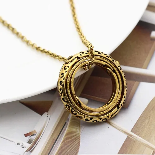 Vista 6 de Anillo Astronómico Plegable Para Mujeres y Hombres, Ideal Como Regalo, NA, 7, Dorado