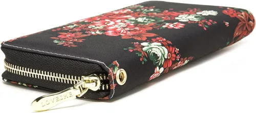 Vista 167 de Cartera de mano para mujer, estilo bohemio, con RFID, elegante, espaciosa con correa para viajes, capacidad para tarjetas, teléfono, dinero