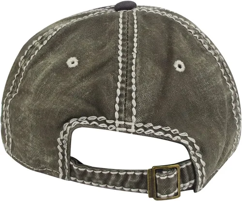 Vista 4 de MINAKOLIFE Rock Shark Kingston 1969 Jamaica - Gorra de béisbol vintage envejecida