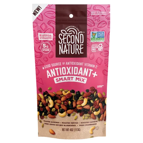 Vista 6 de Second Nature Antioxidant+ Protein Smart Snack Mix, 1.75 onzas (paquete de 12)