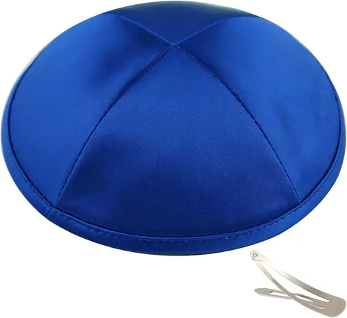 Vista 23 de Zion Judaica Deluxe Satin Kippot Bulk Packs Kippas o Kippa Individual Incluye Clips Kipa Gratis