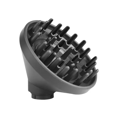 Vista 5 de Accesorio difusor mejorado para Dyson Airwrap Styler - Se convierte en boquilla difusora de secador de pelo, 973365-01, gris