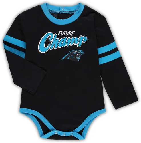 Vista 2 de Outerstuff NFL Little Kicker - Conjunto de 2 piezas para recién nacidos, mameluco y pantalón