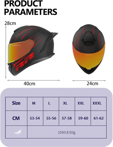 Vista 7 de Casco abatible de cara completa para motocicleta, casco integrado con Bluetooth, aprobado por DOTECE, cascos modulares de motocross, múltiples