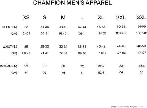 Vista 6 de Champion Camiseta para hombre, camiseta clásica de manga larga, cómoda, suave para hombre (regular o grande y alto)