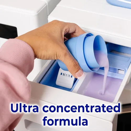Vista 4 de Snuggle Exhilarations Suavizante líquido para telas, lavanda y orquídea de vainilla, 2 veces concentrado, 188 cargas Ultra Concentrated Formula