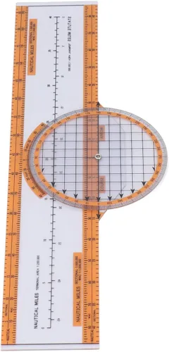 Vista 3 de Computadora de plástico, calculadora de computadora de aviación de plástico, accesorios para estudiantes, naranja, herramientas de dibujo y kits