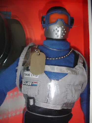 Vista 7 de Figura de acción G.I. Joe Hall of Fame Snake-Eyes de 12 pulgadas