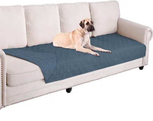 Vista 34 de Ameritex Manta Impermeable Reversible Cubierta para Cama de Perro Manta para Mascotas para Muebles Cama Sofá Sillón