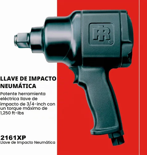 Vista 2 de Ingersoll Rand 2161XP Llave de impacto neumática de 3/4
