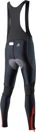 Vista 8 de Santic Mallas con pechera de ciclismo para hombre, pantalones largos acolchados con bolsillo