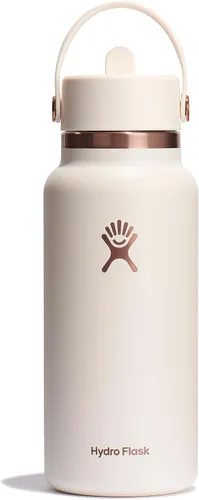 Vista 62 de Hydro Flask de boca ancha con tapa Flex de pajita de 24 onzas Agave