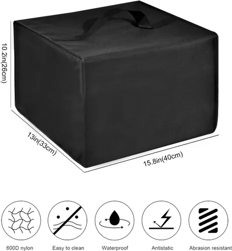 Vista 9 de Cubierta antipolvo para cocina, resistente, impermeable y a prueba de polvo, multiusos, compatible con Ninja MC1001 Foodi Possible Cooker PRO de 8.5