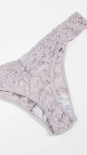Vista 3 de hanky panky Paquete de 5 tangas de encaje para mujer, talla extendida