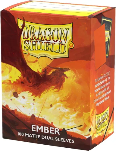 Vista 9 de Dragon Shield Fundas para tarjetas de tamaño estándar doble mate 100 unidades - Fundas TCG suaves y resistentes - Compatible con Pokemon, One