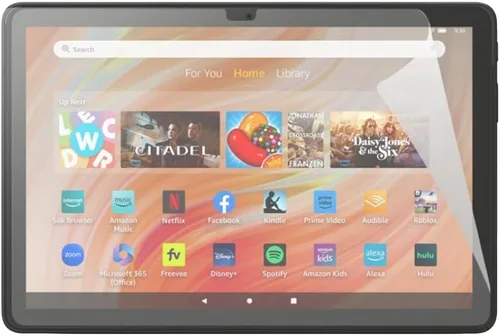 Vista 3 de Protector de pantalla antirreflejos (paquete de 2), para Amazon Fire HD 10, (13ª generación, versión 2023)