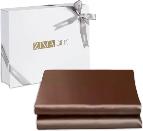 Vista 10 de ZIMASILK Sábana bajera ajustable 100% seda de morera 19 Momme, sin costuras, con bolsillo profundo, suave, sedosa e hipoalergénica para un sueño