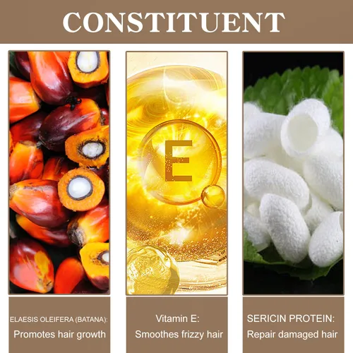 Vista 4 de Aceite de batana orgánico para el crecimiento del cabello, nutrición y control de roturas - 4.05 onzas líquidas