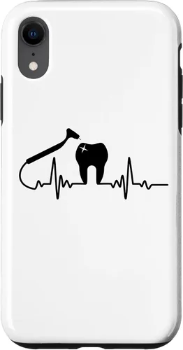 Vista 25 de Odontología divertido dentista I Drill Molar diente higienista dental caso para iPhone 17
