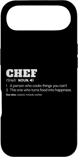 Vista 27 de Chef Definition Cook Pastry Chef Culinary Cooking Funny Gift Case for iPhone 16