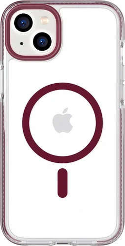 Vista 10 de tech21 iPhone 14 Pro Evo Crystal compatible con MagSafe® - Funda transparente que absorbe los golpes y los arañazos con protección FlexShock
