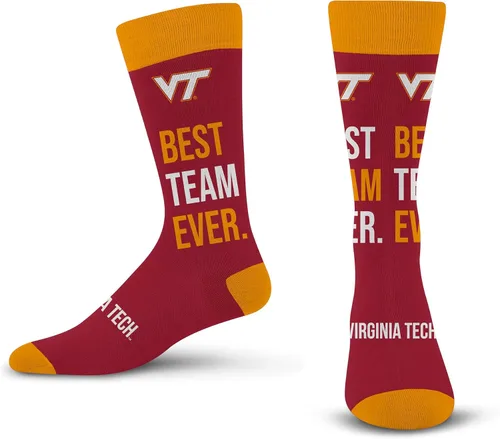 Vista 26 de For Bare Feet NCAA Unisex Best Team Ever Crew Sock Ncaa