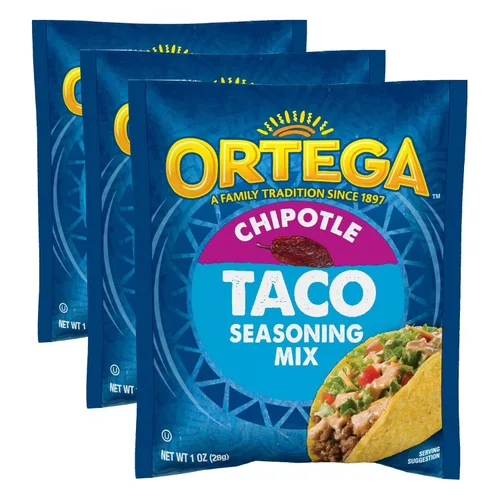 Vista 22 de Ortega Mezcla de condimentos, fajita, 1 onza