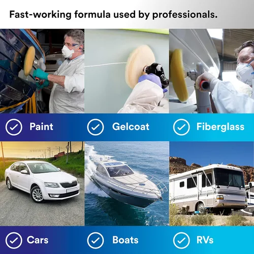 Vista 4 de 3M Finesse-It II - Pulidor para máquina, 05929, 1 galón, alto brillo Acabado liso para pinturas automotrices OEM y posventa